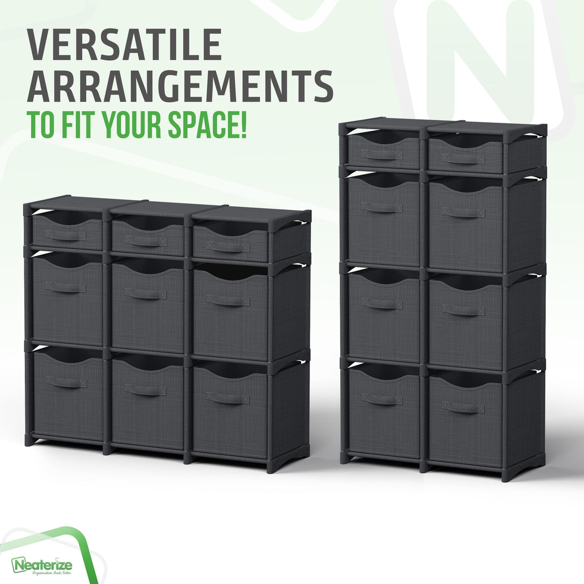 NEATERIZE multi-functional storage shelf usable for clothes and toy storage