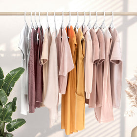 NEATERIZE smooth snag-free hangers designed to glide fabrics without snags