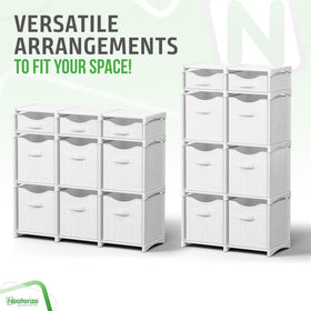 NEATERIZE durable iron rods and plastic connectors ensure lasting stability in everyday use.