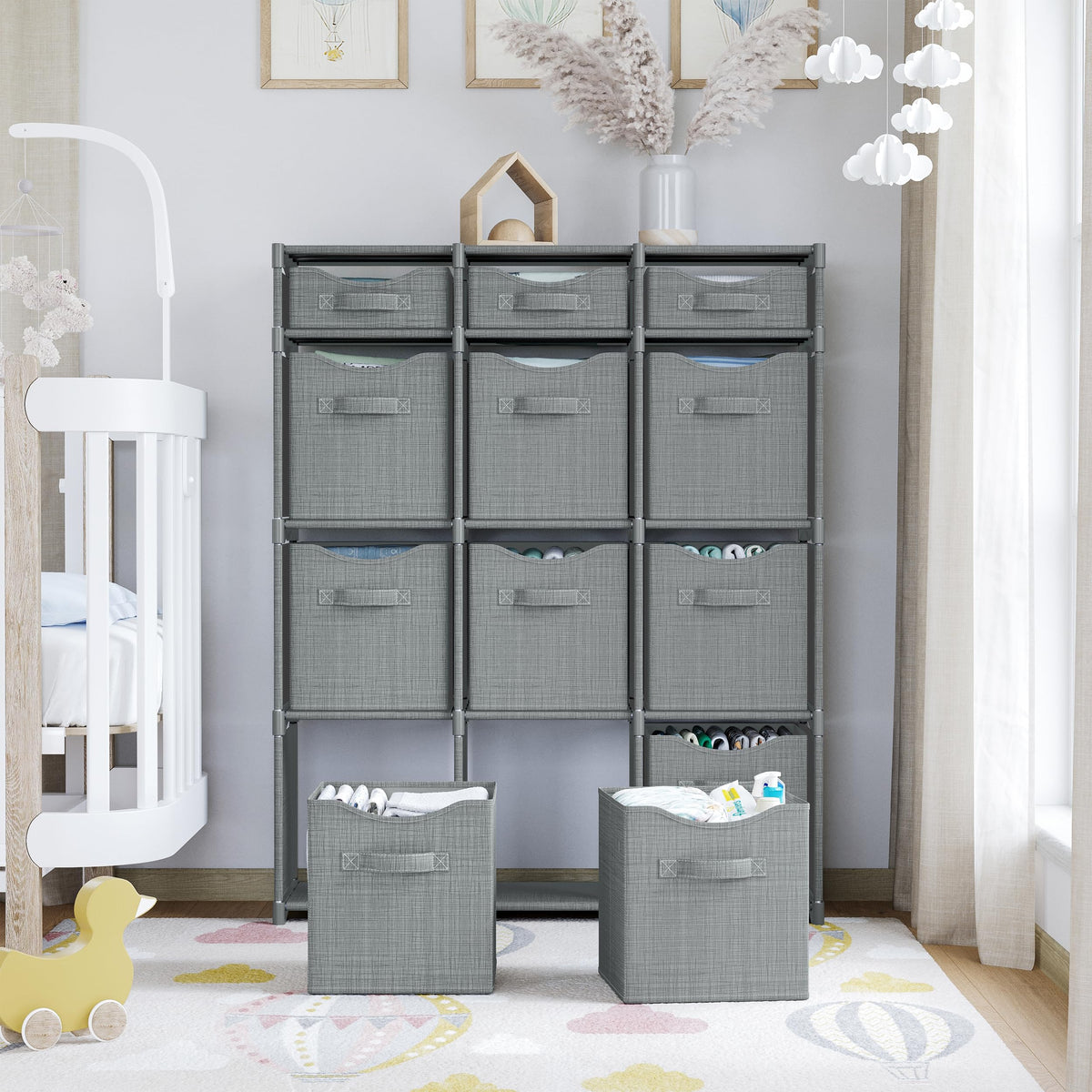 NEATERIZE toy storage ideas show practical solutions for kids' rooms