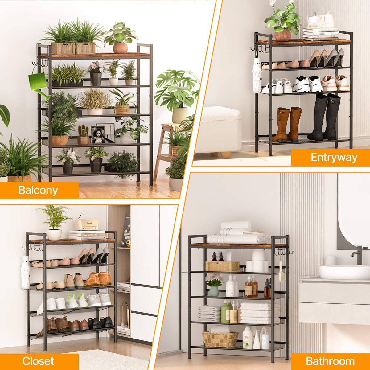 neatevday compact design fits small entryways and bedrooms.