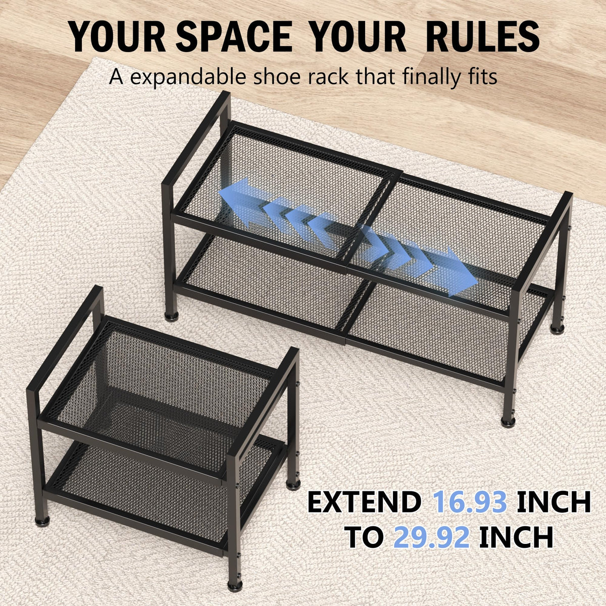 Neatevday heavy-duty metal build shown for durable daily use.