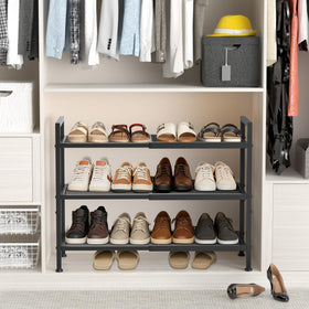 neatevday versatile storage fits sneakers, boots, and flats