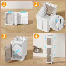 Neathub adjustable shelving in use highlights customizable storage.