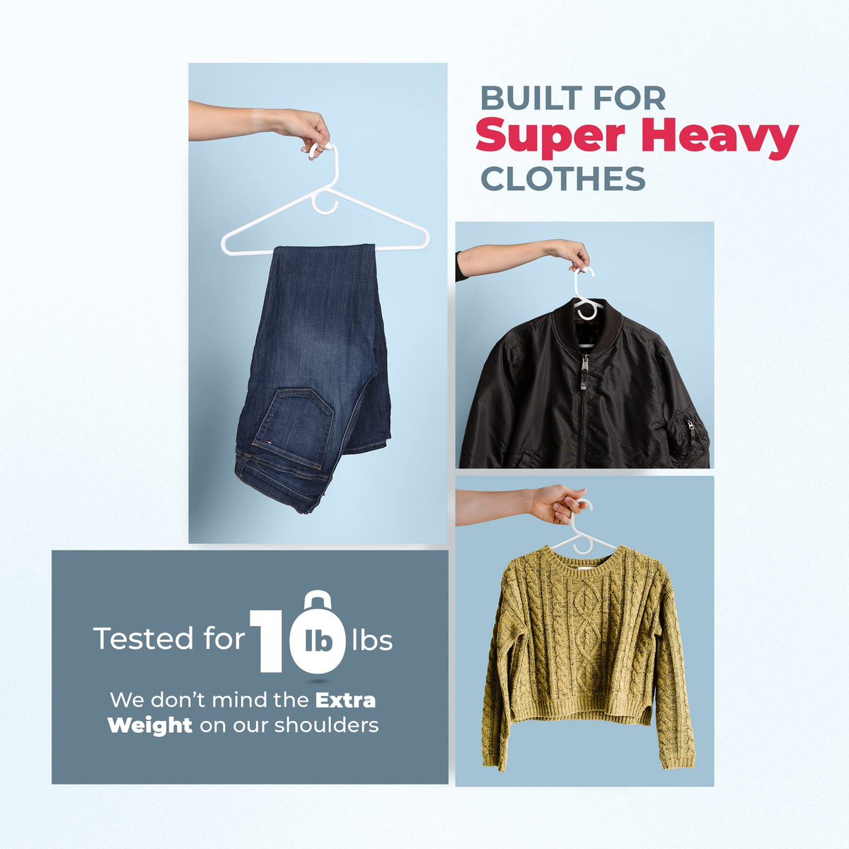 Neaties color variety hanger pack illustrating wardrobe coordination options