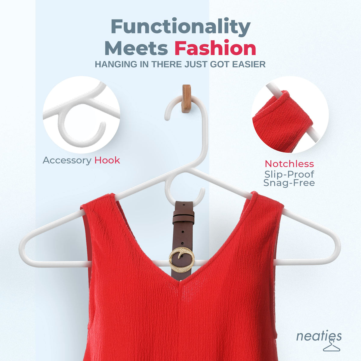 Neaties multi-color hanger pack illustrating color variety