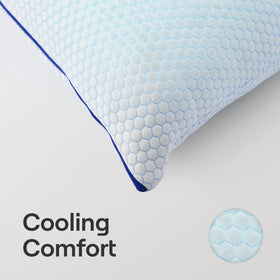 Nectar Tri-Comfort microfiber down alternative adds plush comfort.