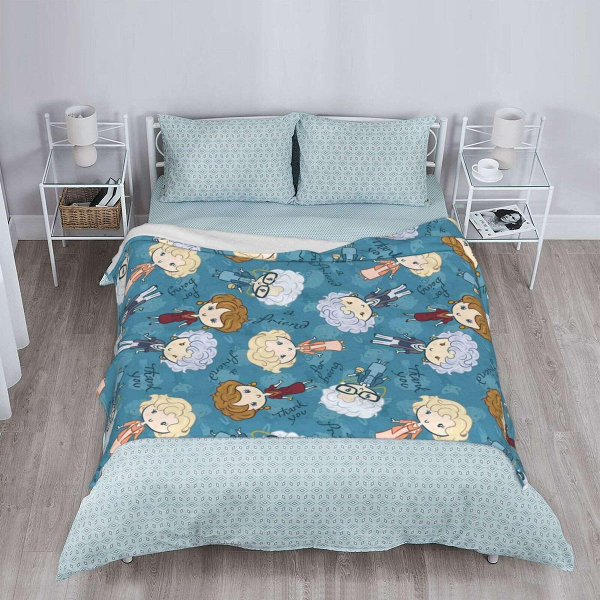 Neeparper Golden Girls blanket lightweight throw ideal for travel