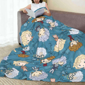 Neeparper Golden Girls blanket as living room decor for coziness