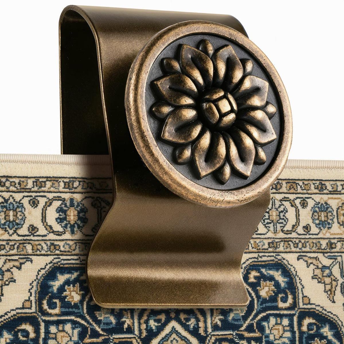 neezim quilt hanger wall bronze 4-pack securely displays heavy tapestries.