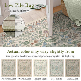 NEIGELUO versatile rug suitable for living rooms and play areas.