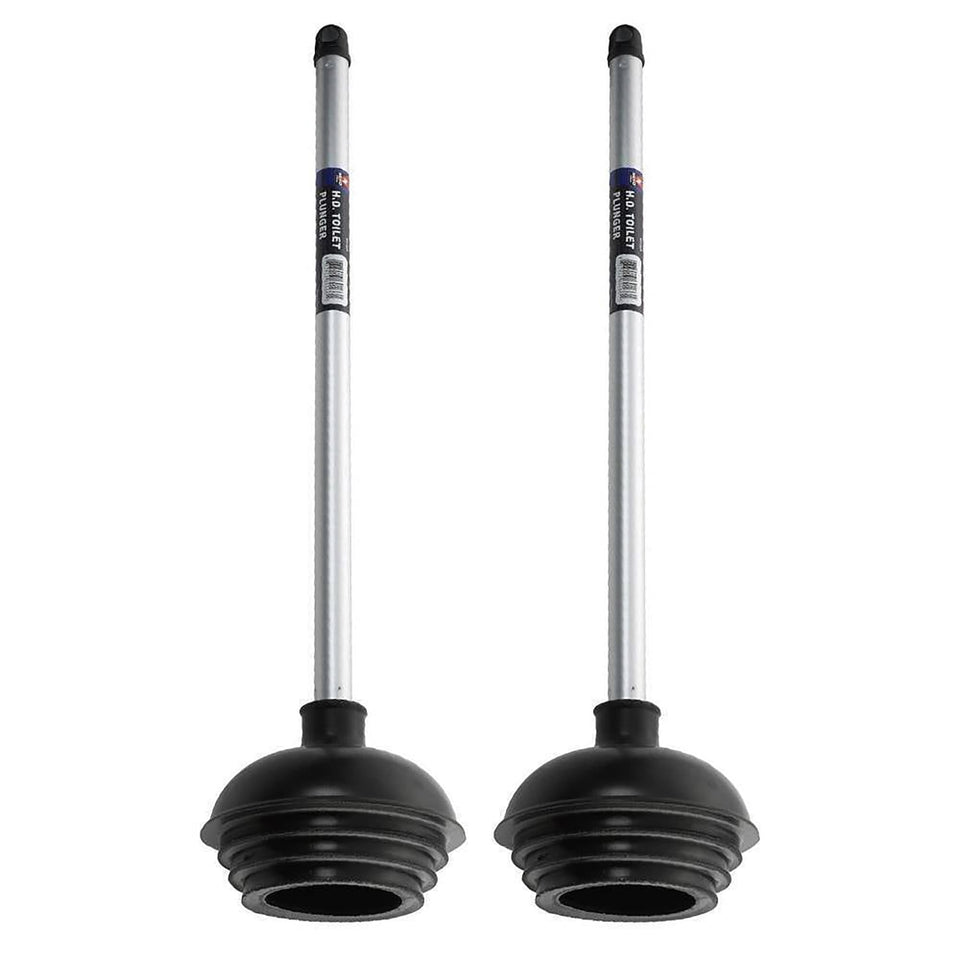 NEIKO 60170A toilet plunger with angled design for hard-to-reach clogs