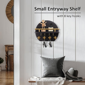 Nekon multi-purpose organizer for keys, leashes, and mail on a convenient wall mount.