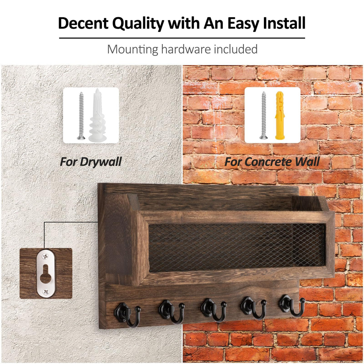 Nekon rustic farmhouse decor adds charm while staying practical