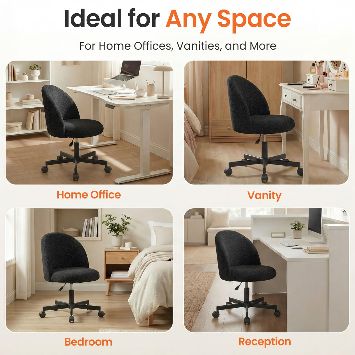 NEO CHAIR easy-assembly-in-box gets you setup quickly and hassle-free.