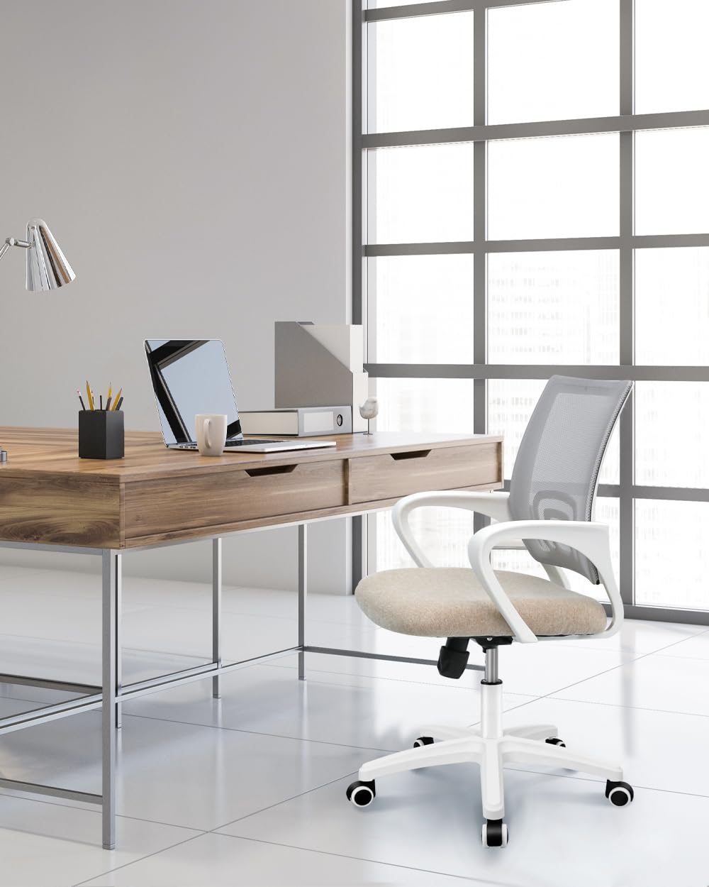 NEO CHAIR FSC-certified wood inside cushion adds sustainable support.
