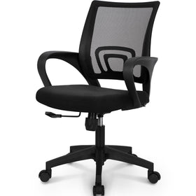 Neo Chair mesh back for breathable comfort during long work sessions.