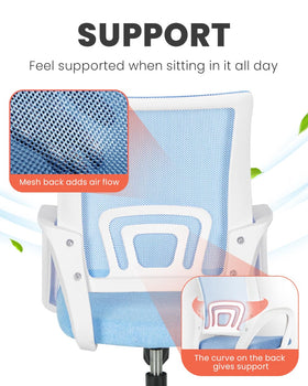 Neo Chair tilt function lets you find a comfortable recline position