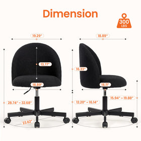 NEO CHAIR teddy-fabric-cover delivers soft, inviting texture for cozy home workdays.