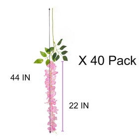 NEOONES wisteria strings three point seven five feet for easy wall draping.