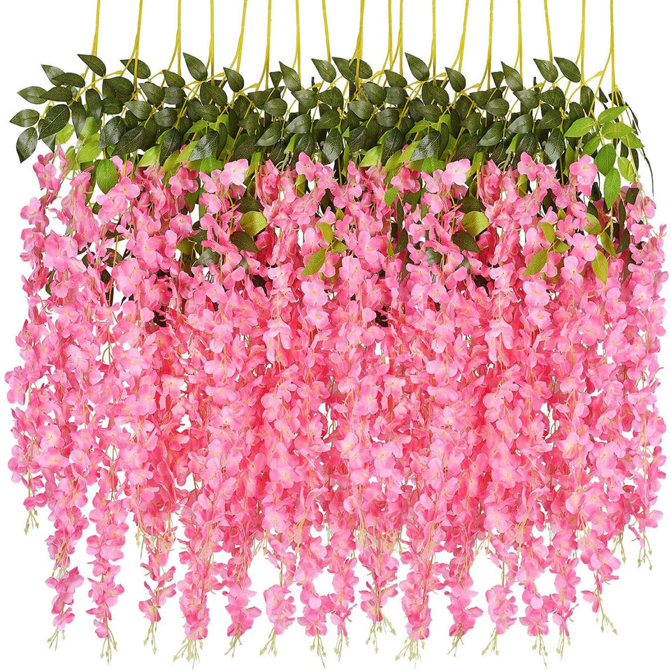 NEOONES wisteria garland 40-pack for versatile wedding decor.