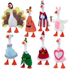 Neowedding Valentine outfit on a desk goose for festive decor.