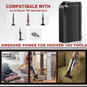NEPOWILL 18V Linx battery easy install fits Hoover Linx vacuums.