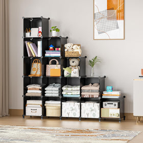Neprock 16-cubby kids’ room storage keeps toys organized.