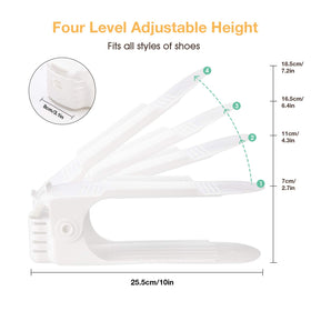 Neprock shoe slot anti-slip design with top flaps to hold shoes securely