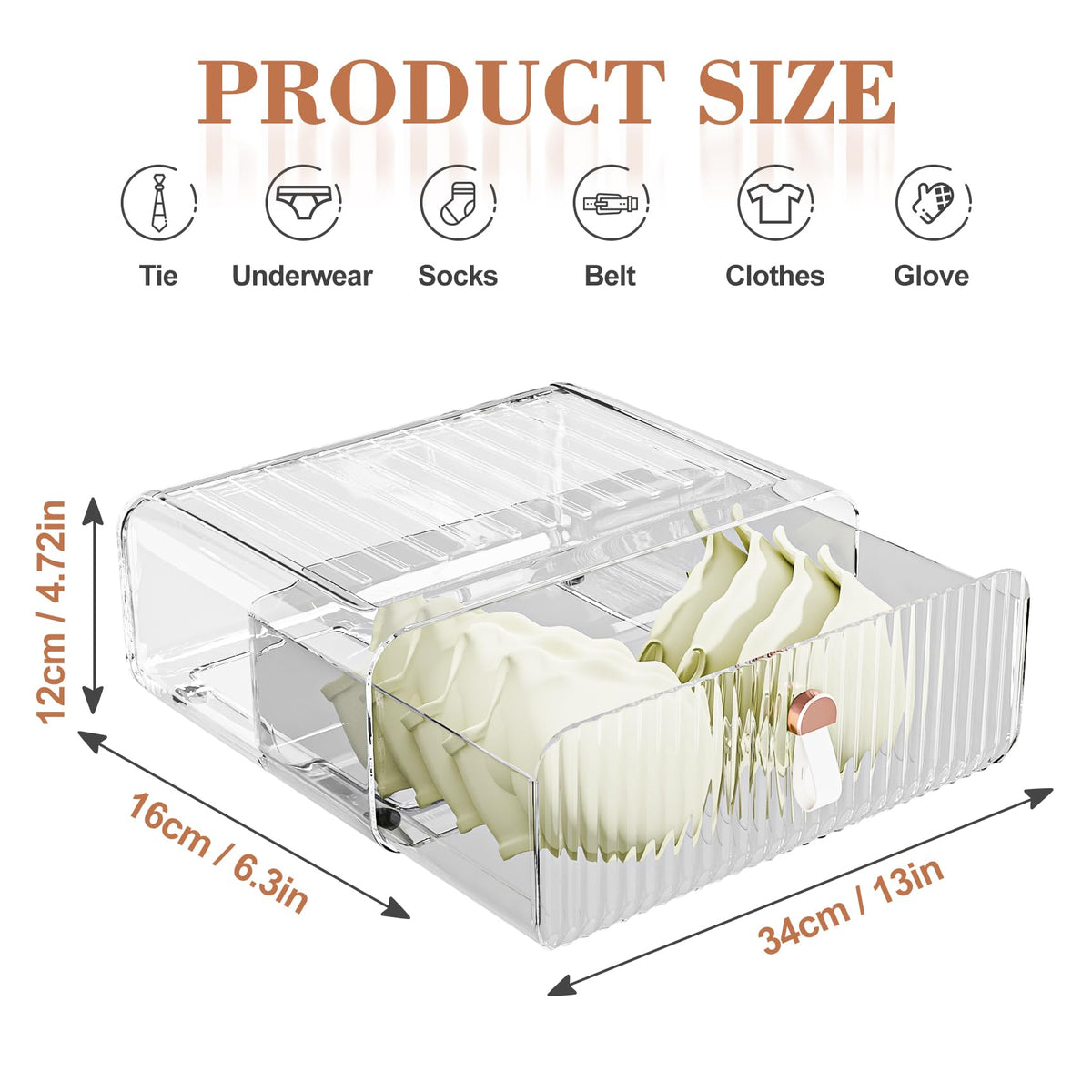 Neprock compact closet organizer fits small spaces.