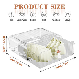 Neprock compact closet organizer fits small spaces.