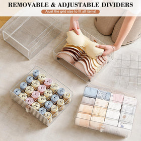 Neprock versatile organizer for socks, underwear, and scarves.