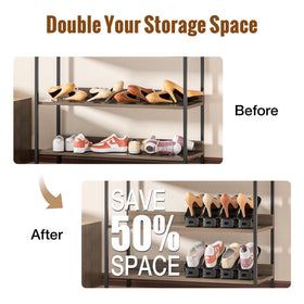 Neprock shoe slots organizer durable ABS and non-toxic PP.