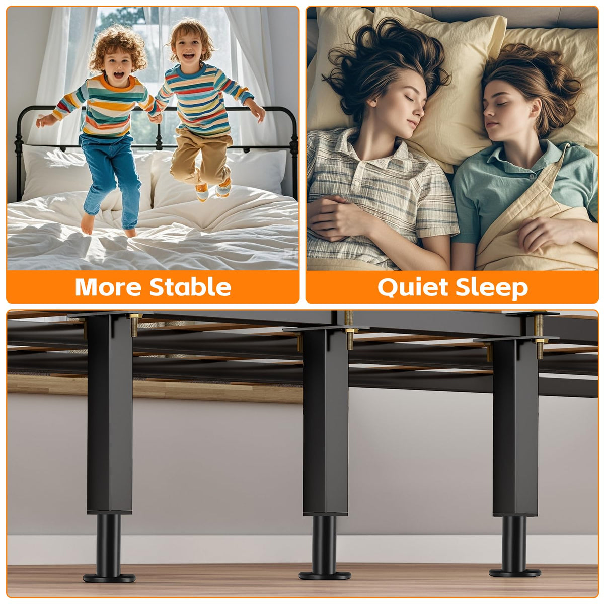 NESAPTO versatile furniture feet for sofa, cabinet, or table