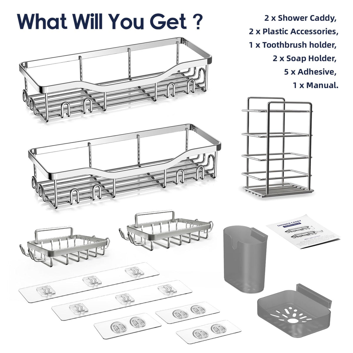NESOMI hook set maximizes organization with 24 hooks.