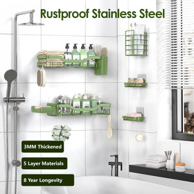 NESOMI traceless adhesive system offers strong hold on tiles and glass