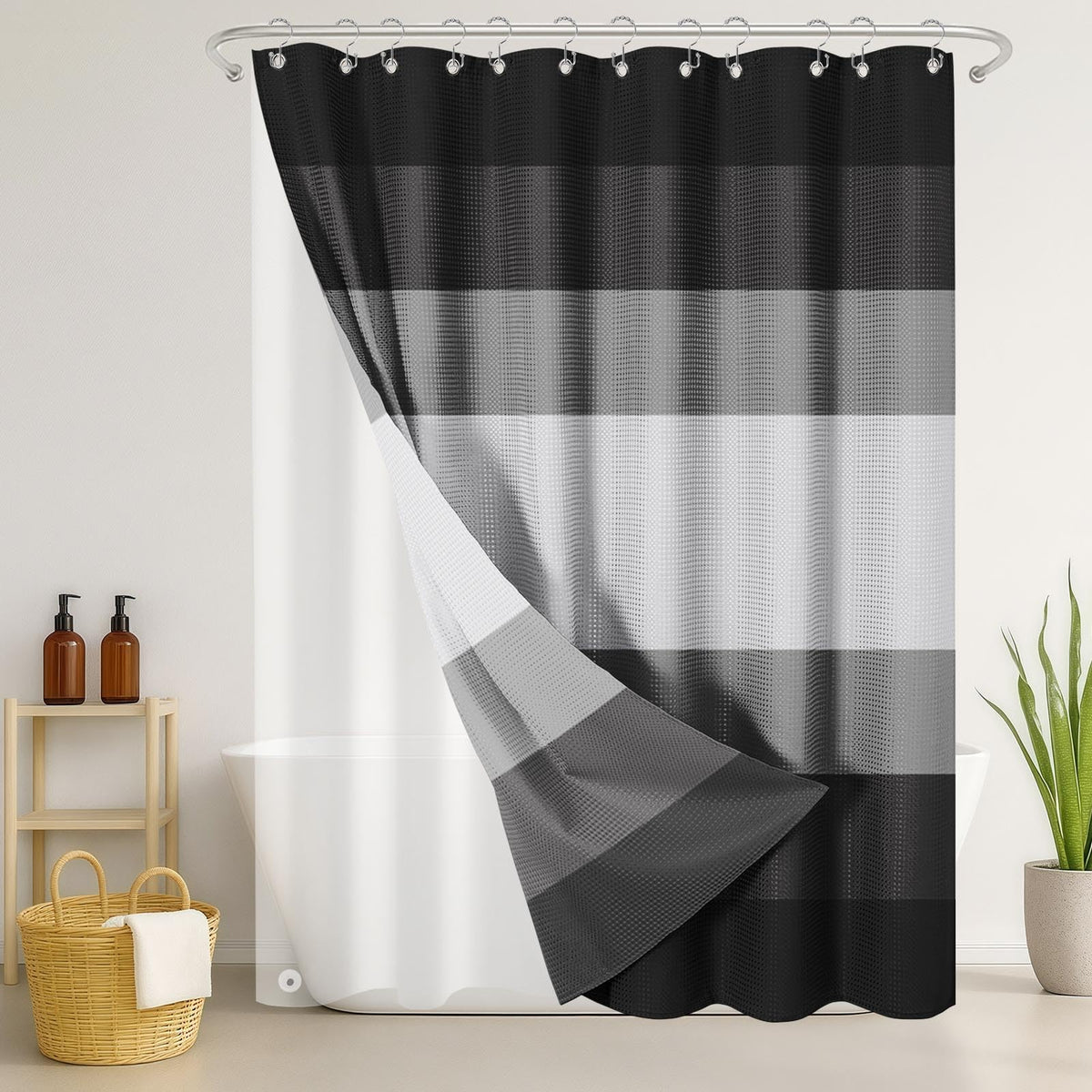 Nesphy curtain care is easy with cold-wash and air-dry.