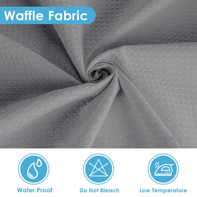 Nesphy clear liner provides waterproof protection and easy wipe-clean maintenance.