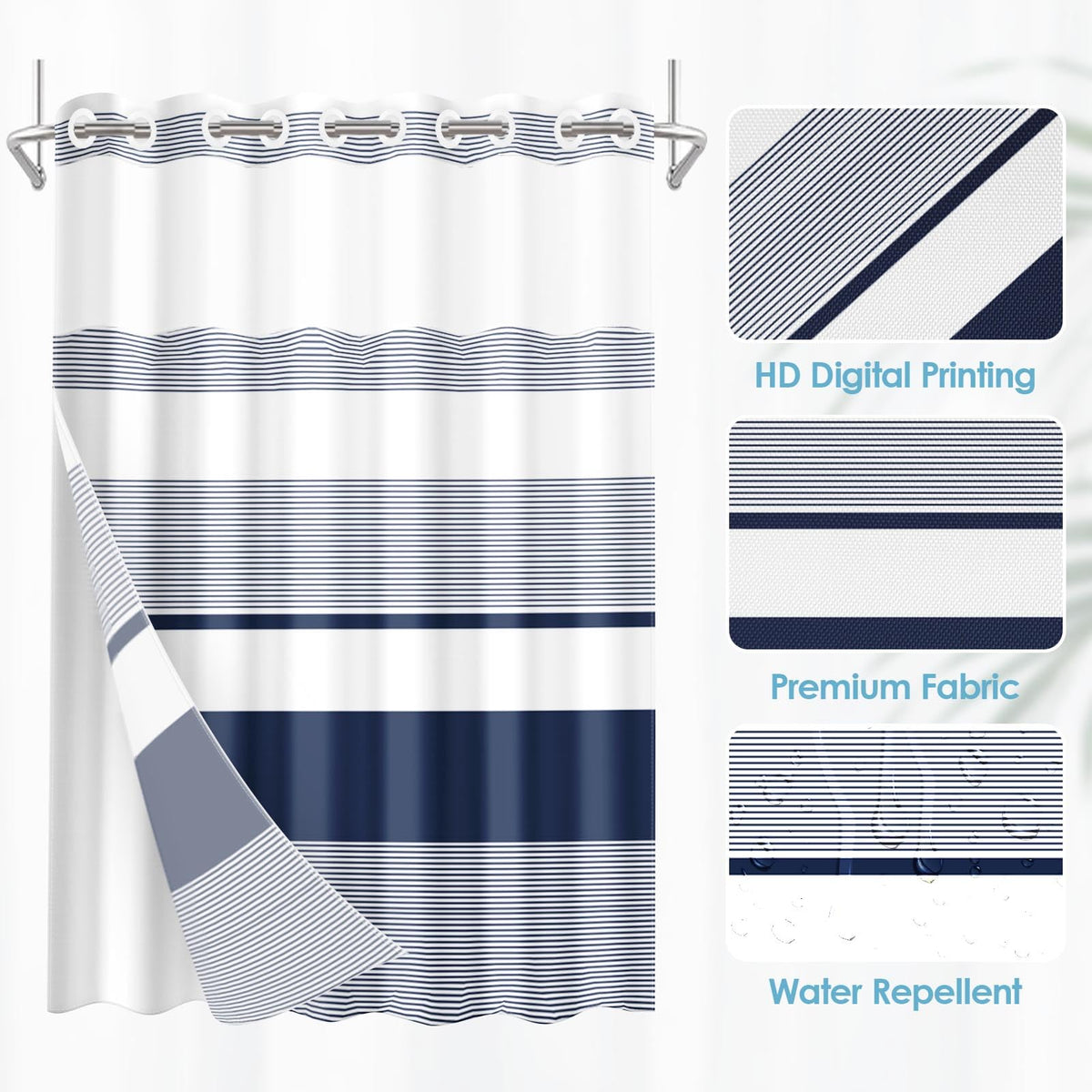 Nesphy snap-in liner for easy removal and quick cleaning.
