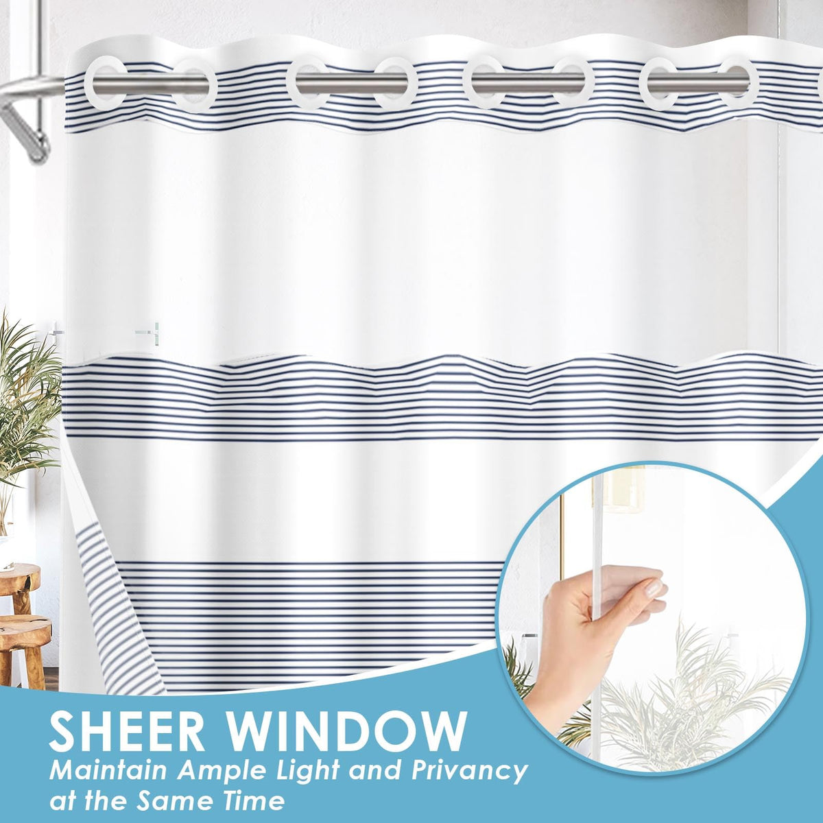 Nesphy waterproof polyester fabric dries quickly and resists stains.
