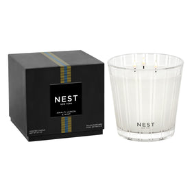 NEST New York Amalfi Lemon & Mint glass vessel for ambient fragrance.