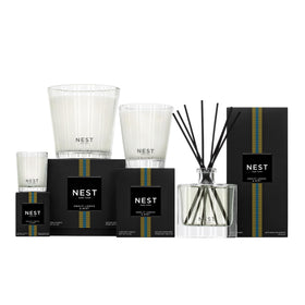 NEST New York Amalfi Lemon & Mint living room ambience candle.