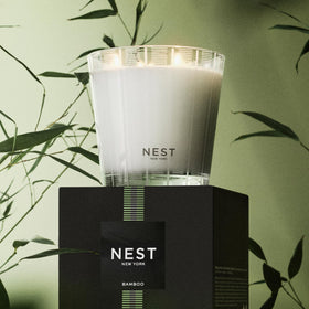 Nest New York Bamboo 3-Wick Candle is vegan and cruelty-free for conscious shoppers.