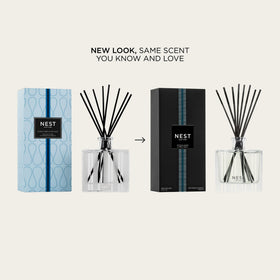 NEST New York reusable glass holder with diffuser for sustainable decor
