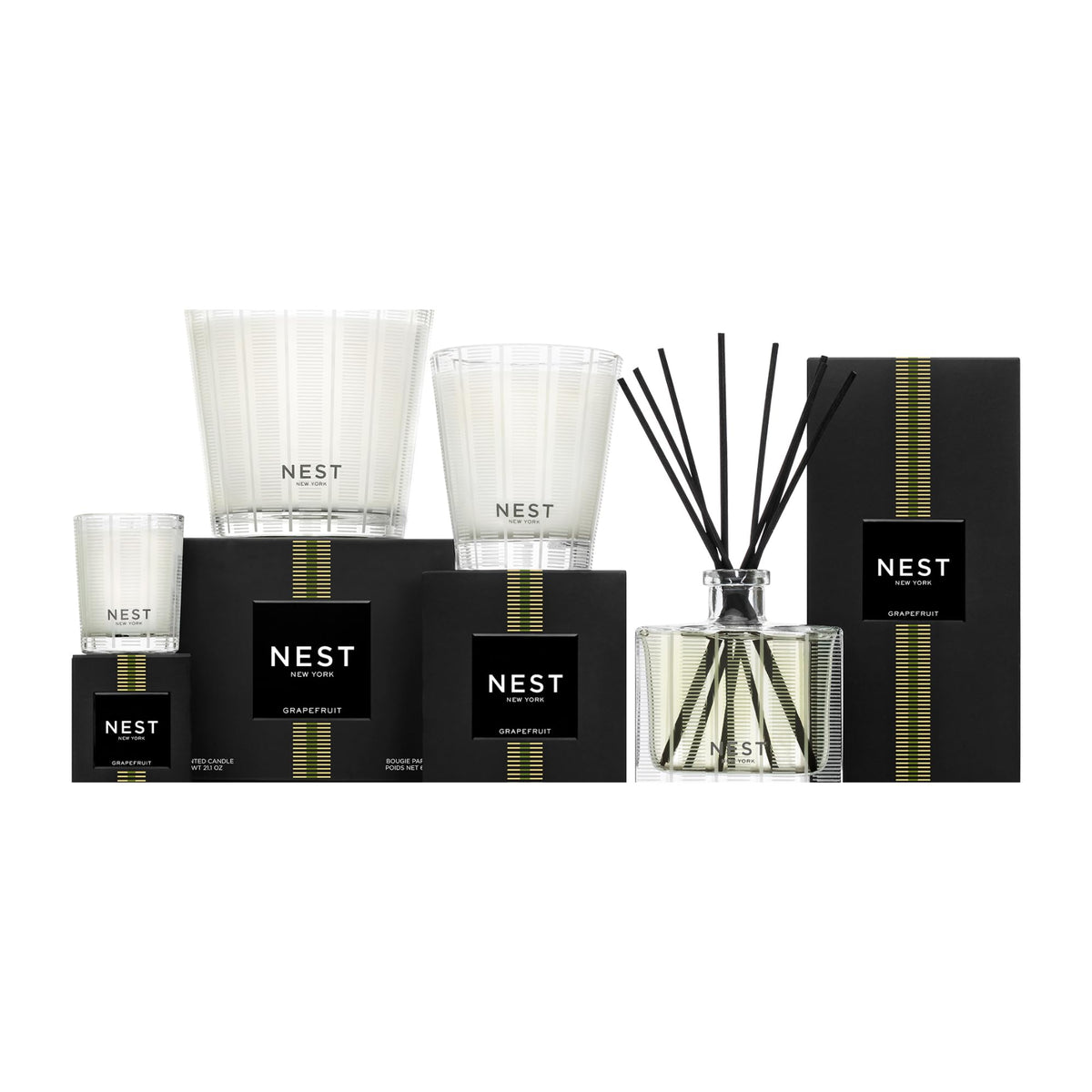 Nest New York Grapefruit candle ideal for gifting or self-care spaces.