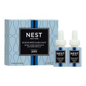 NEST New York Ocean Mist Sea Salt refill vial two-pack for extended scent sessions