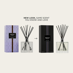 NEST New York Reed Diffuser eight natural reed sticks ensure gentle, even fragrance distribution.
