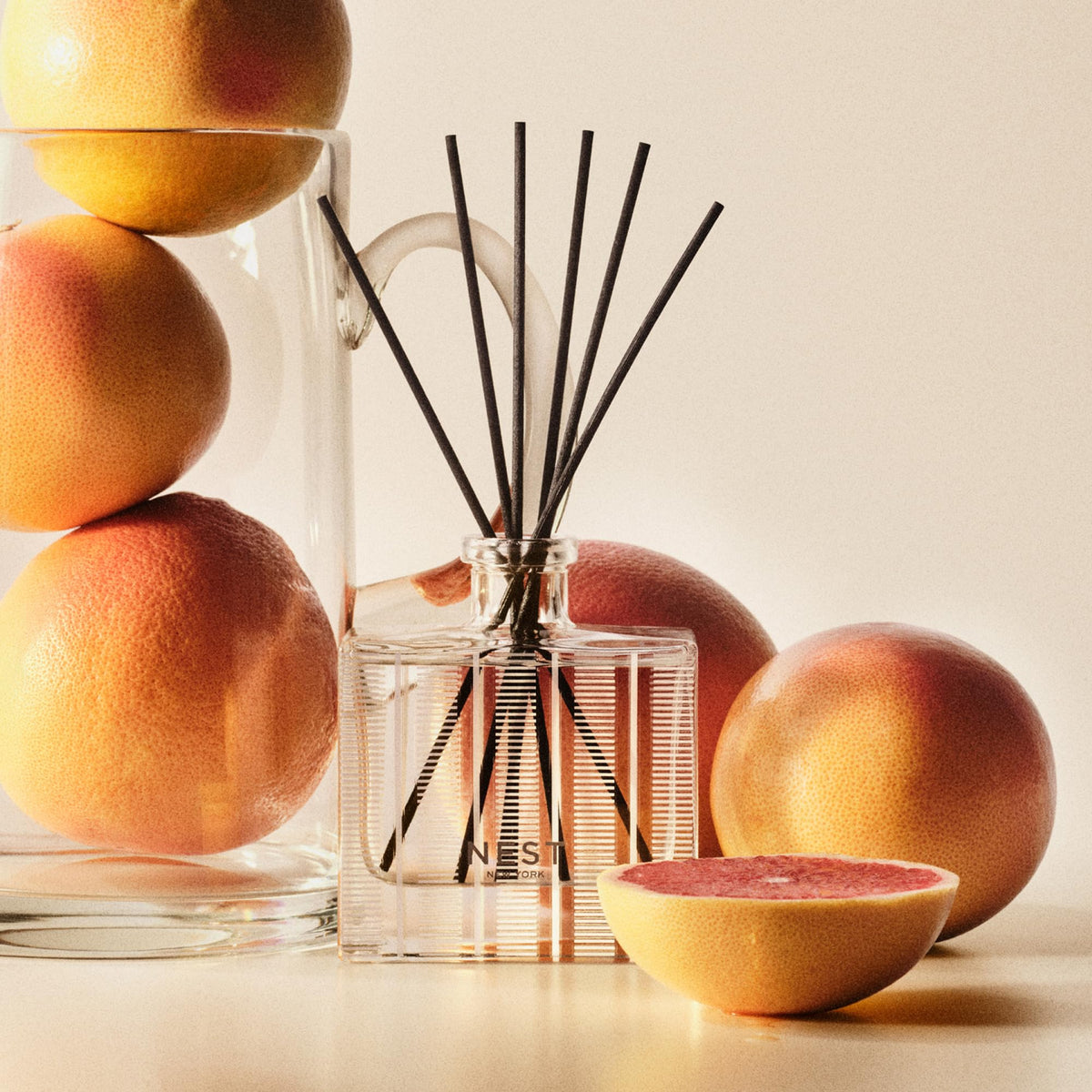 NEST New York Reed Diffuser room ambience showcases the diffuser in a living space.