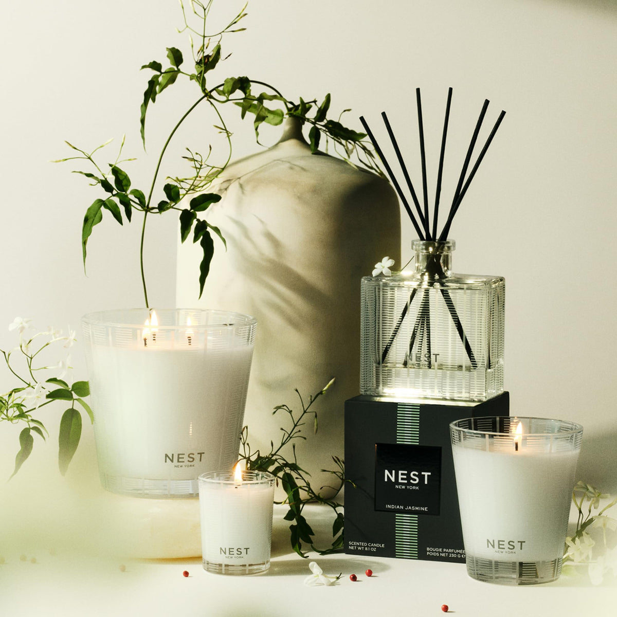 Nest New York reusable glass holder enhances eco-friendly décor and easy refills