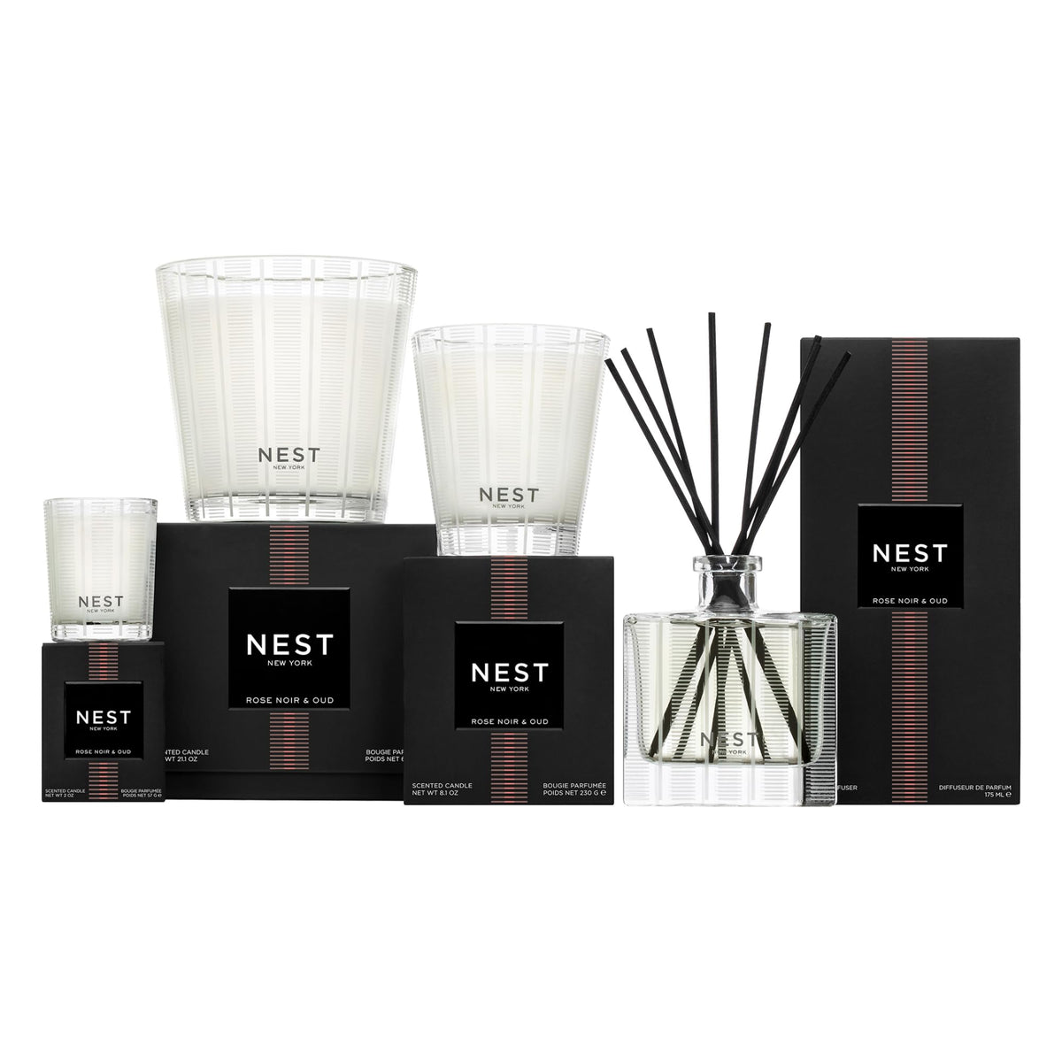 Nest New York Rose Noir Oud diffuser is vegan and cruelty free